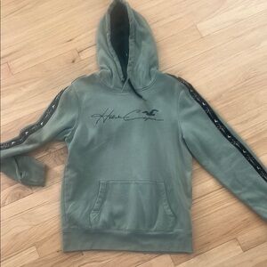 Hollister Green Pullover Sweater Relaxed Fit